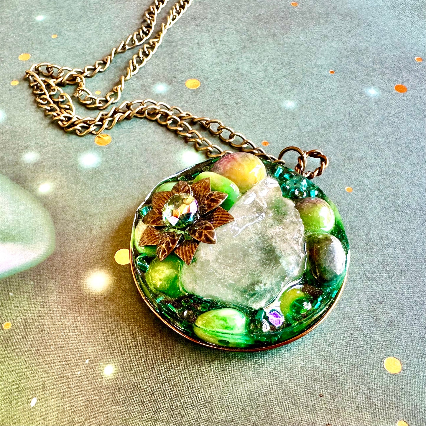 Riverbed Gemstone Necklace