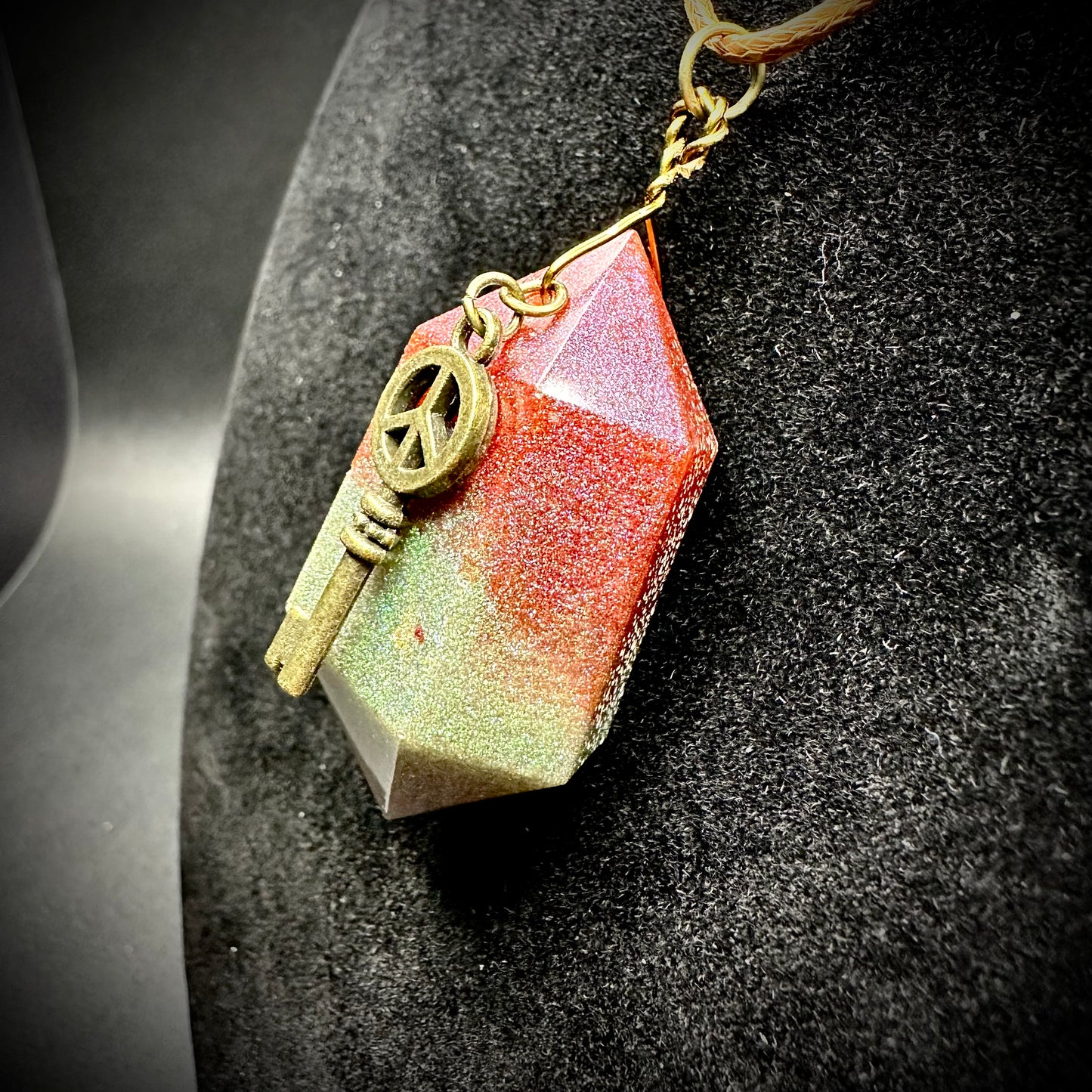Peace Key Pendant