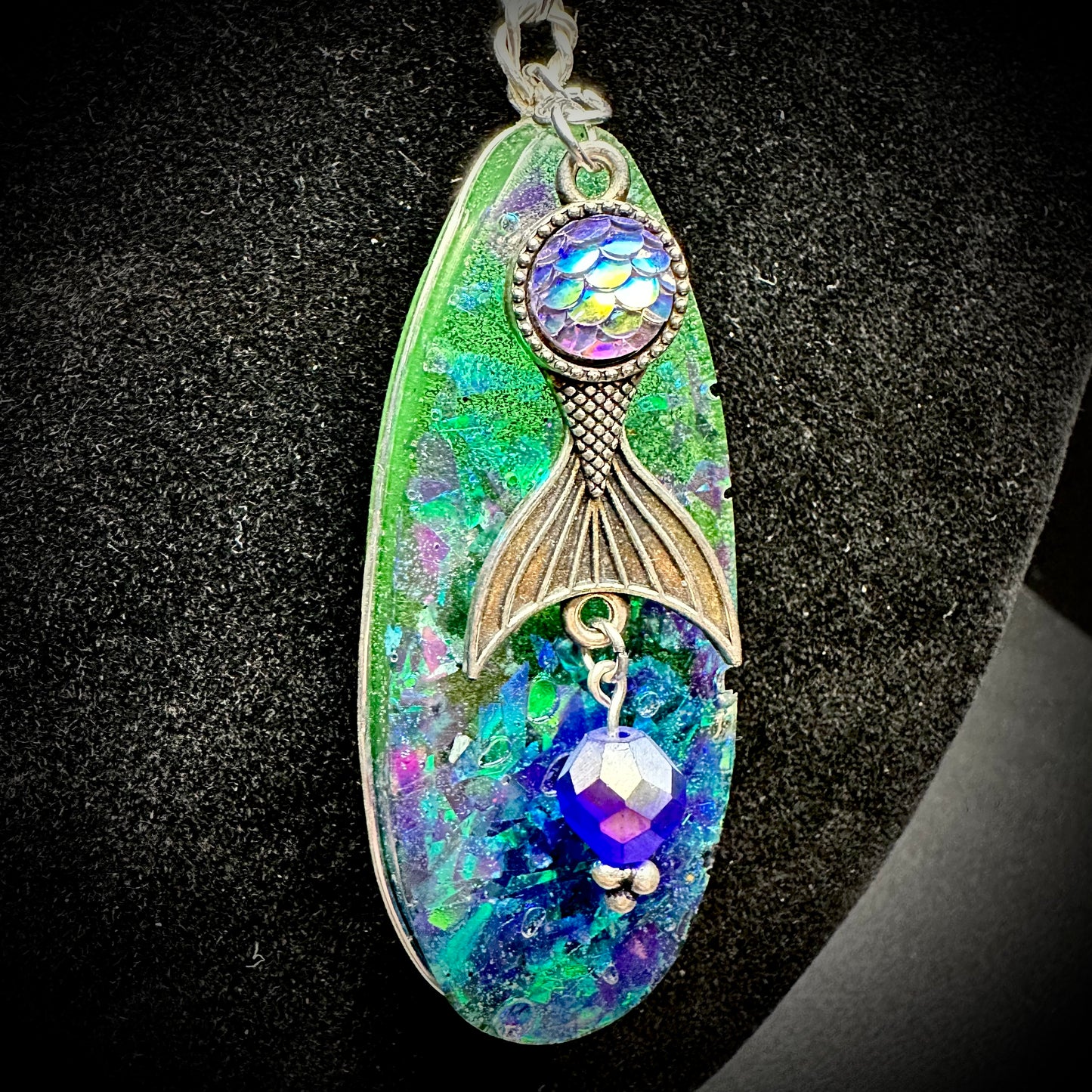 Mystical Mermaid Pendant Necklace