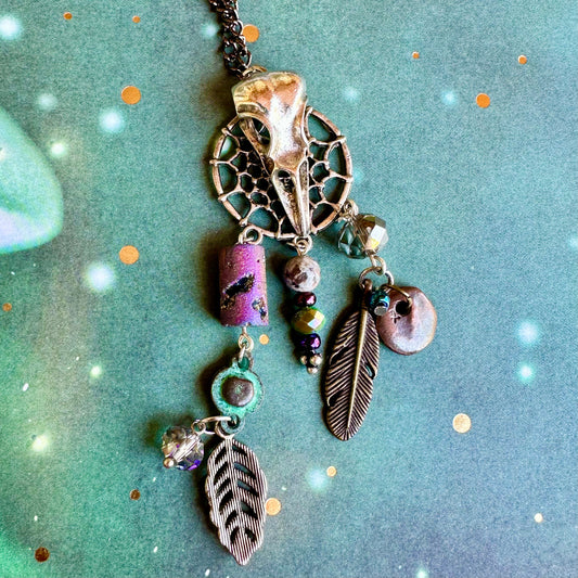 "Feathers and Dreams" Necklace