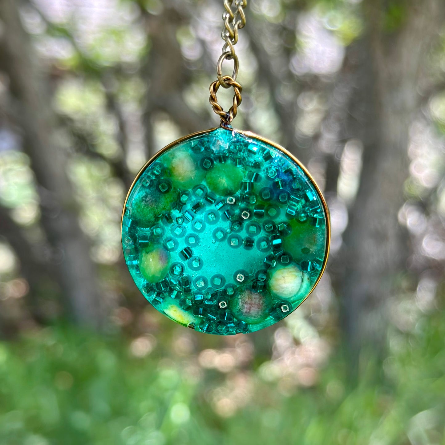 Riverbed Gemstone Necklace