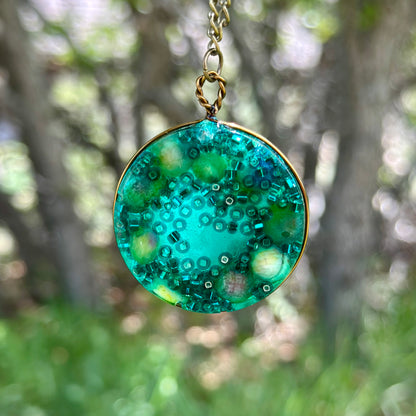 Riverbed Gemstone Necklace