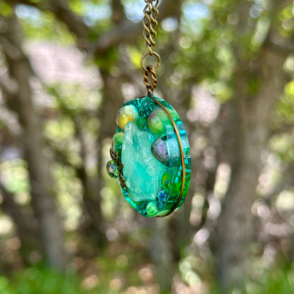 Riverbed Gemstone Necklace