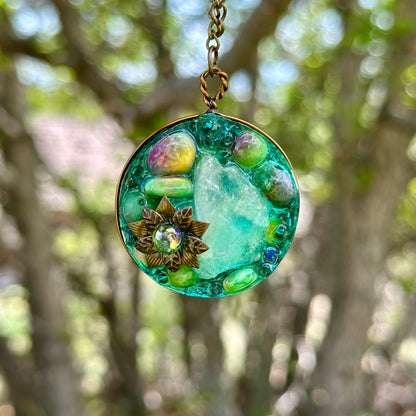 Riverbed Gemstone Necklace