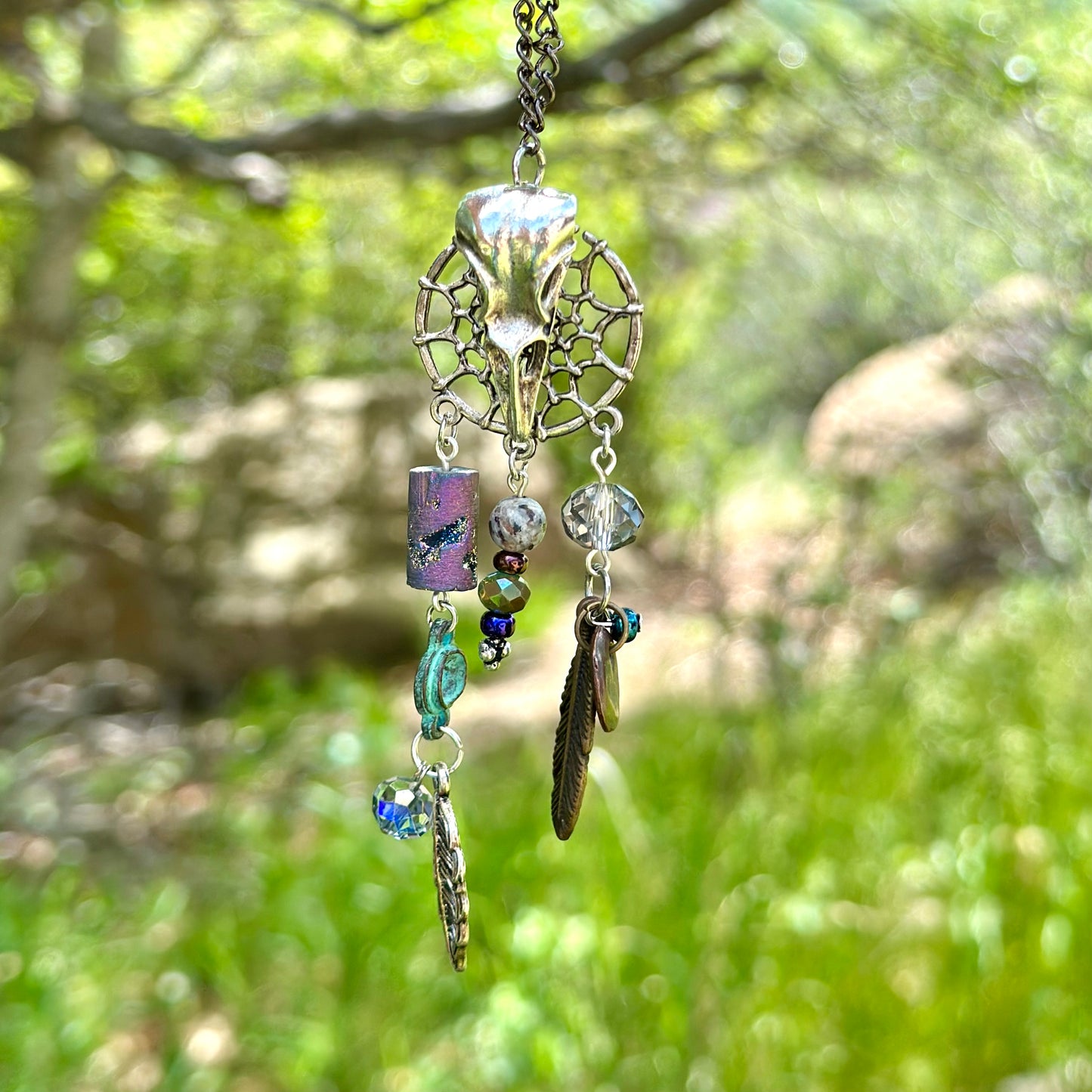"Feathers and Dreams" Necklace