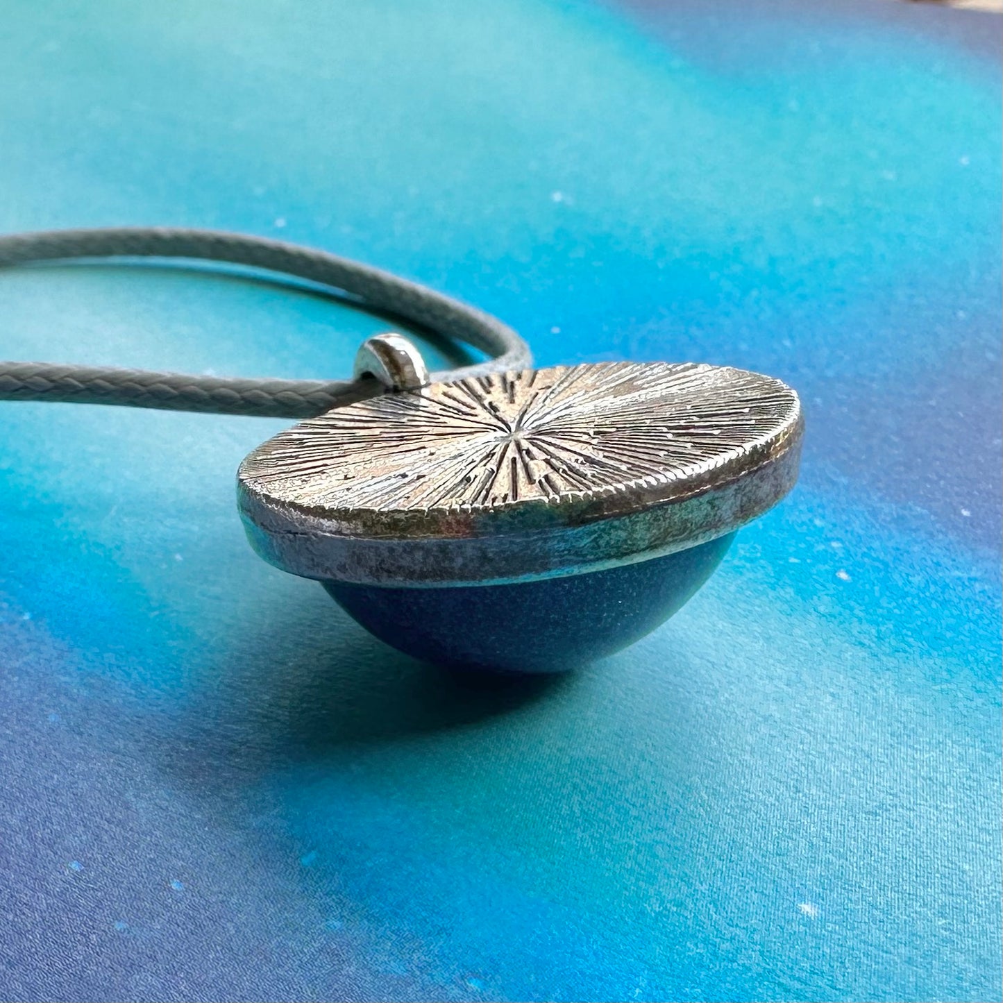 Mystic Sea Drop Pendant Necklace