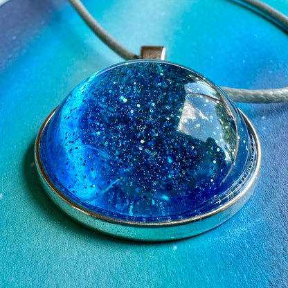 Mystic Sea Drop Pendant Necklace