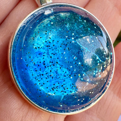 Mystic Sea Drop Pendant Necklace