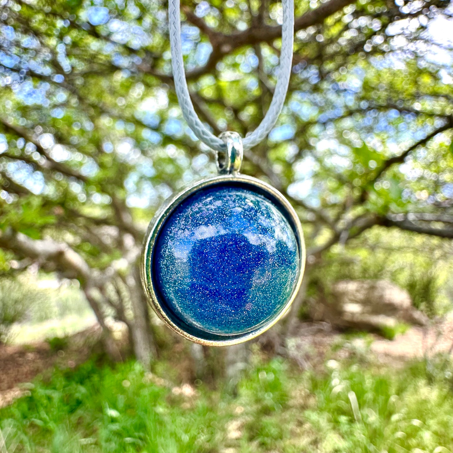 Mystic Sea Drop Pendant Necklace