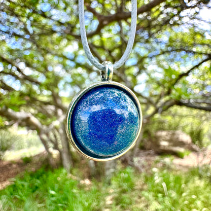 Mystic Sea Drop Pendant Necklace