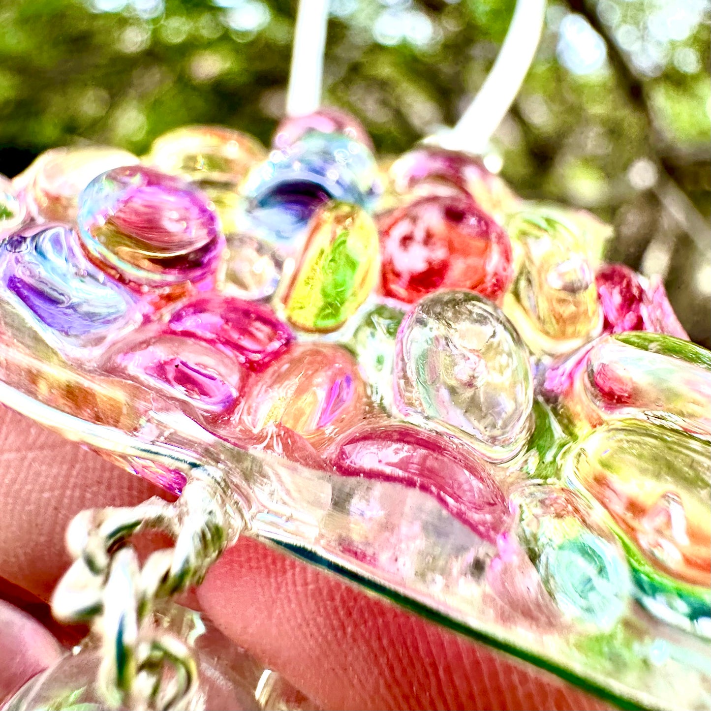 Rainbow Cloud Pendant Necklace