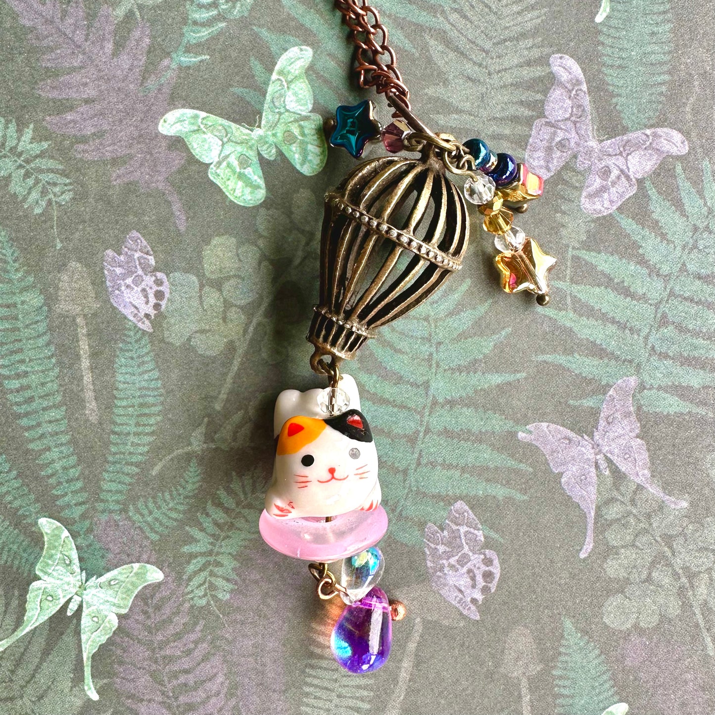 Calico's Big Adventure Necklace