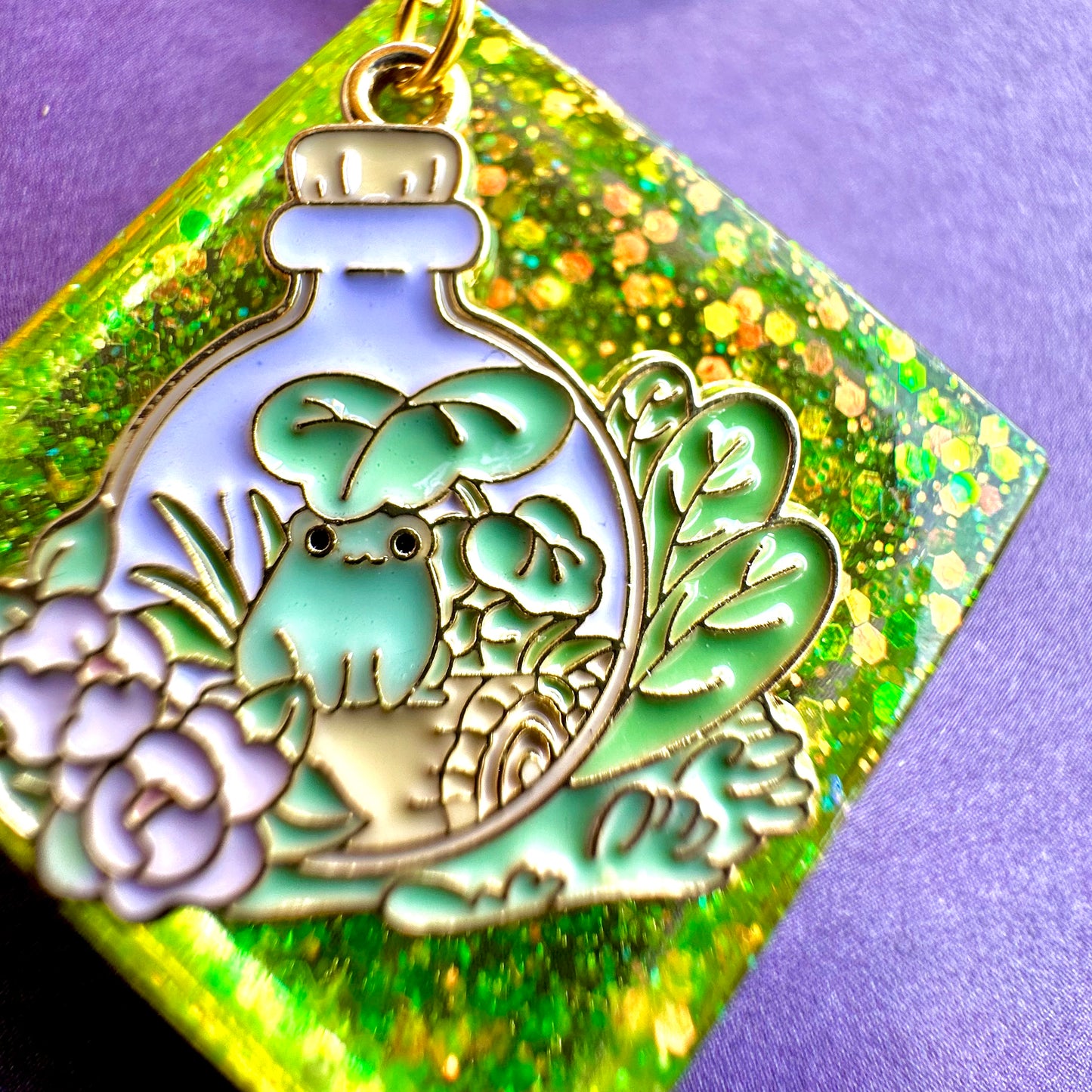 Froggy Potion Pendant Necklace