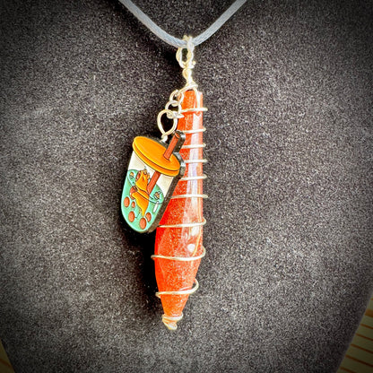 Capybara Charm Necklace