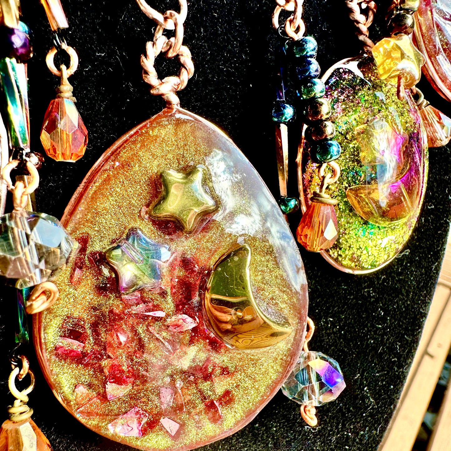 Galaxy Collar Charm Necklace