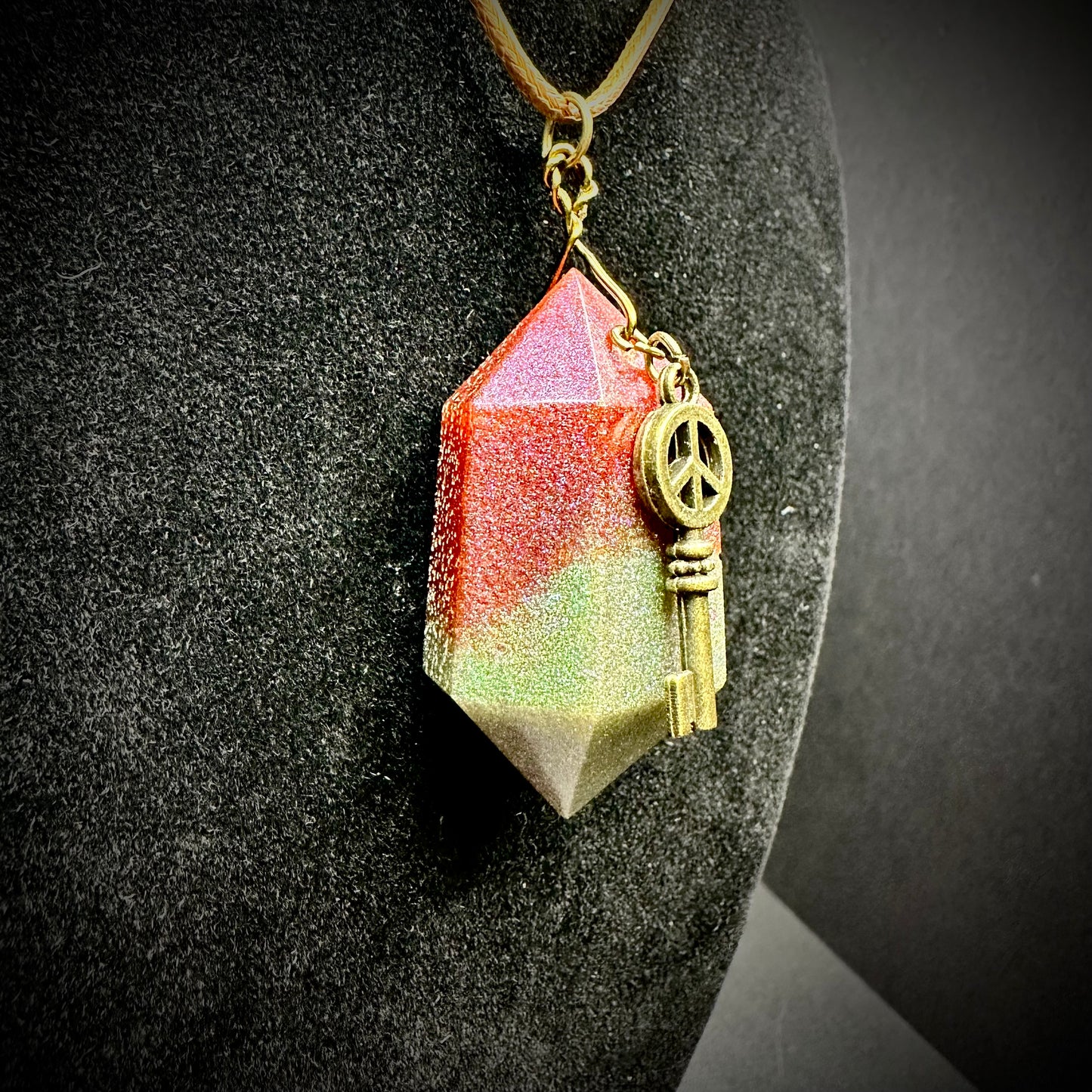 Peace Key Pendant