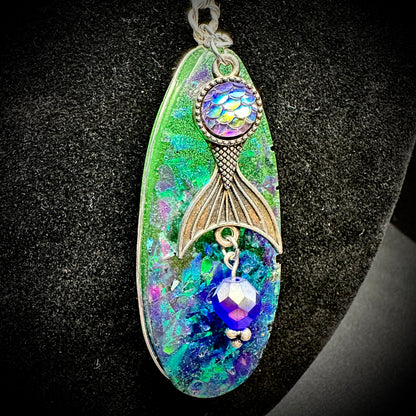 Mystical Mermaid Pendant Necklace