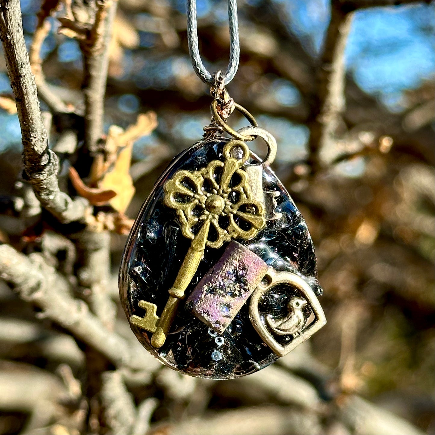 "Key to Hope" Pendant Necklace