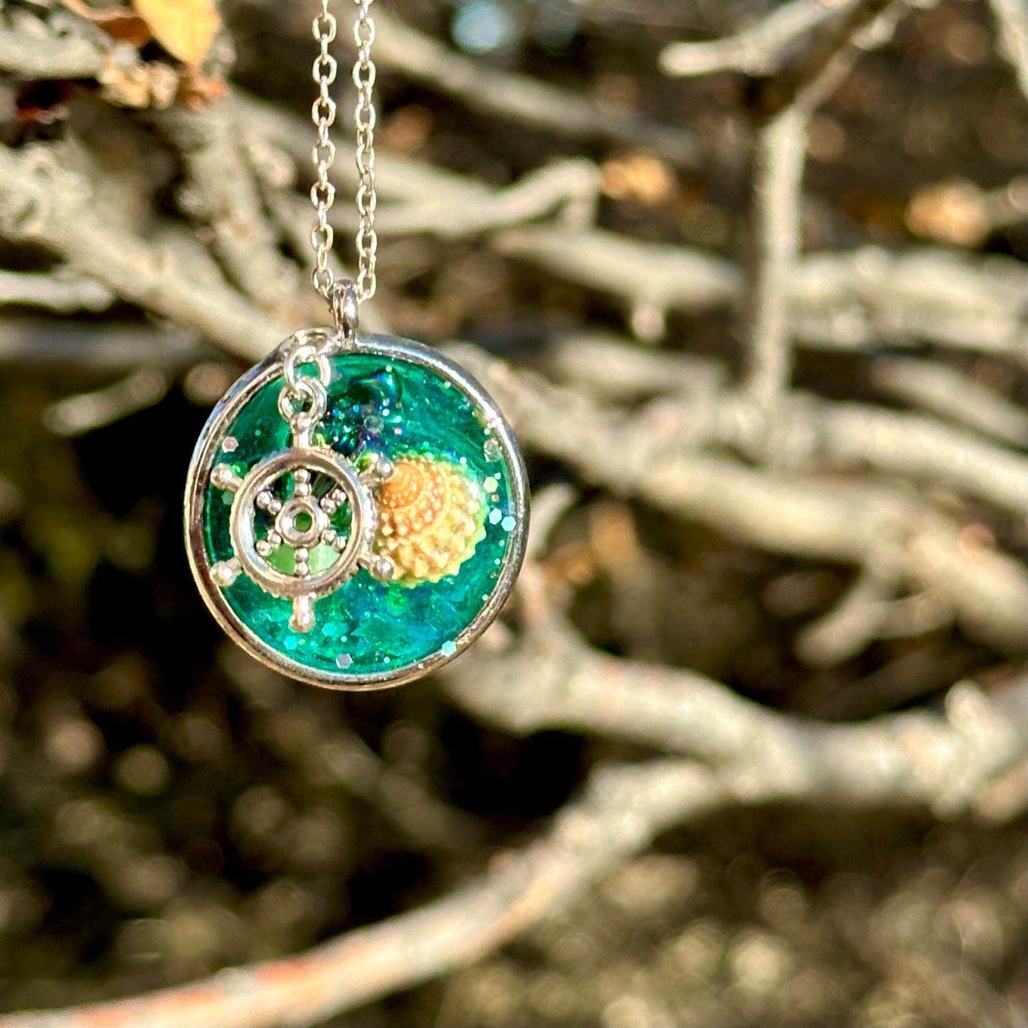 "Find Your Way" Charm Necklace
