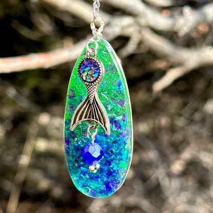 Mystical Mermaid Pendant Necklace
