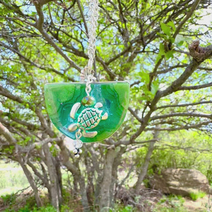 Sea Turtle Bay Charm Necklace
