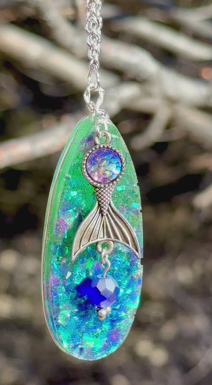 Mystical Mermaid Pendant Necklace
